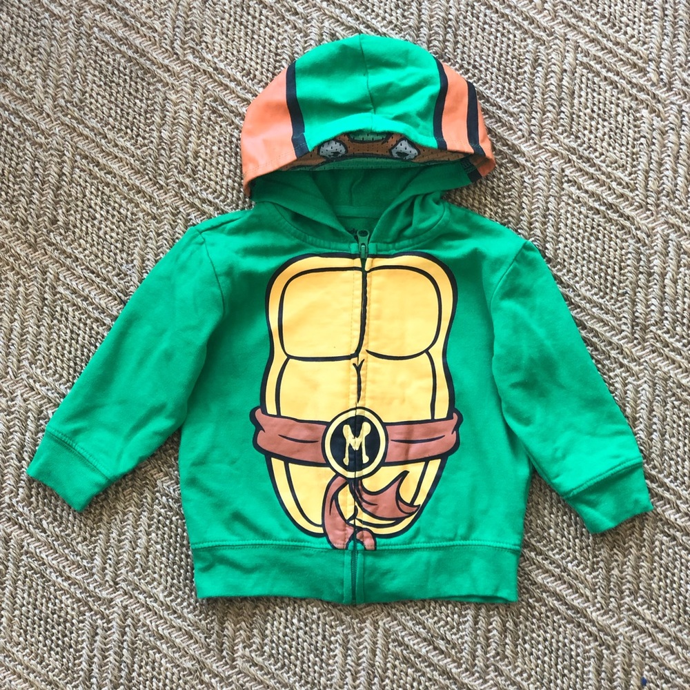 Halloween Teenage Mutant Ninja Turtles Hoodie 2T